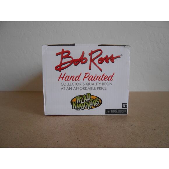 Bob Ross Figure The Joy Of Painting Bobblehead Hand Painted Head Knockers - Picture 5 of 16